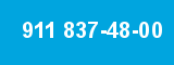 911 837-48-00 911 837-48-00